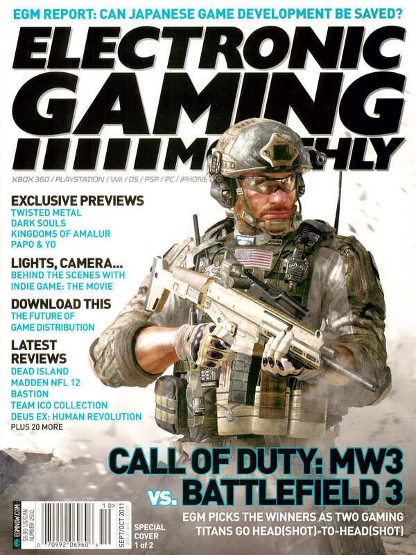 Electronic Gaming Monthly Issue 251 (September October 2011) cover